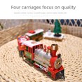 thumbnail image 4 of Christmas Gift Electric Train Track Set for Kids 4-6: Educational Toy with Interactive Play, Safe Durable Material, Easy Operation, 528G Plastic Handheld Box Packaging, Random Color, Ideal for, 4 of 5