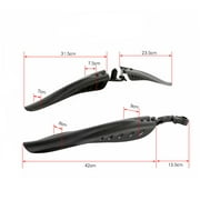 Universal Full Mudguard Set with Thicken Cover Parts for Cycling