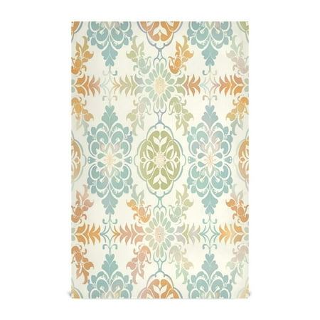

Kitchen Towel 28x18 Inches x1，Plate Towel Decorative Towel Napkin Tea Towel Tea Towels For Kitchen Dish Cloths & Dish Towels Orange Flowers