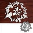 thumbnail image 3 of maskred Carbon Steel Sturdy And Durable Bird Flower Pattern Metal Cutting Dies Nice Gifts Wide Application, 3 of 6