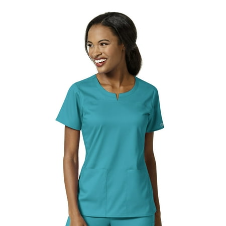 

WonderWink WonderWink PRO 6419-Women s 4 Pocket Notch Neck Scrub Top