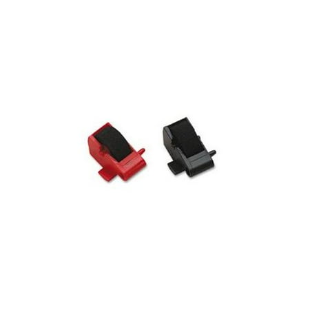 R14772 Compatible Ink Rollers, Black/Red, 2/Pack
