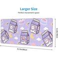 thumbnail image 3 of Kawaii Rabbit Milk Gaming Mouse Pad Large XL Cute Desk Mat Long Extended Pads Big Mousepad for Home Office Decor Accessories, 3 of 6