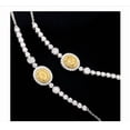thumbnail image 3 of Pulseras De Plata 925 Xtellar Mujer Zafiro Amarillo Elegantes, 3 of 3