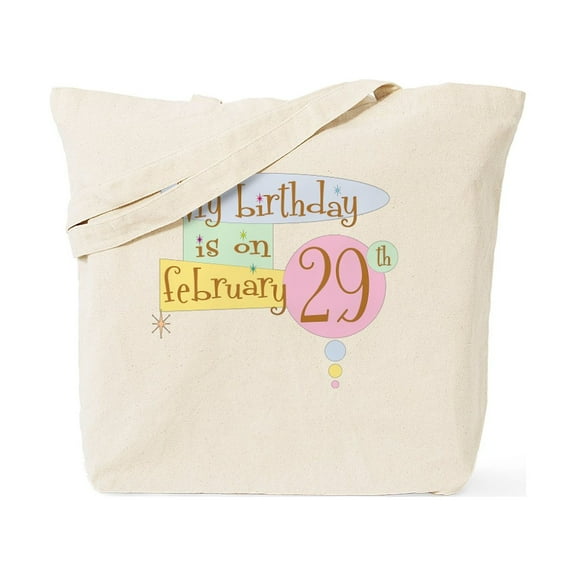 CafePress - Birthdayonb Tote Bag - Unisex Canvas Tote Bag, Beige, 1-Piece