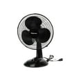 thumbnail image 1 of Impress 12 Inch 3 Speed Oscillating Table Fan- Black, 1 of 1