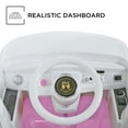thumbnail image 3 of Rollplay 6V VW Type 2 Bus Ride-on Battery Powered Toy Car, Pink, 3 of 10