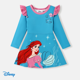 thumbnail image 1 of Disney Disney Princesa Vestido de Manga Larga con Volantes y Estampado de Personaje para Niñas Pequeñas, 1 of 3
