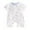 White1, variant on vdgthytj Newborn Infant Baby Romper Bodysuit Cute Printed Crewneck Button Short Sleeve Bodysuit Jumpsuit Summer Clothes