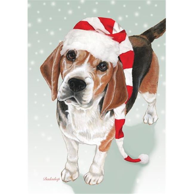 christmas beagle