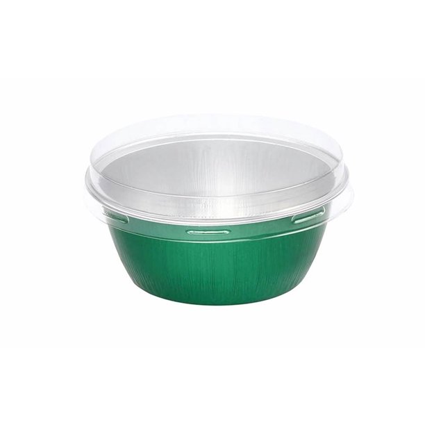 4 oz. Disposable Colored Aluminum Ramekins with Lids Case of 2000 