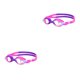 thumbnail image 1 of Gafas de natación Toystoory con hebilla ajustable Protección antivaho y UV para niños PC Rosa Púrpura Rosado morado 2Conjunto, 1 of 6