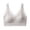 Gray, variant on Lacy Bras for Women Seamless No Underwire Push up Bralette Lace Full Coverage Breathable Everyday Bras White M