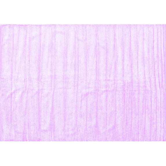 Ahgly Company Indoor Rectangle Solid Purple Modern Area Rugs, 8' x 10'