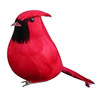Goodeco Metal Cardinal Garden Ornament - Large Red Bird Outdoor