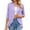 Purple, variant on Pejock Womens Kimono Cover Ups Short Sleeve Kimono Cardigans Casual Shawl Cardigan Loose Open Front Kimono Tops Purple M (US Size:6)