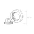 thumbnail image 3 of Mazzer Burrs OEM - 191C, 63mm conical for Kony Grinders, 3 of 5