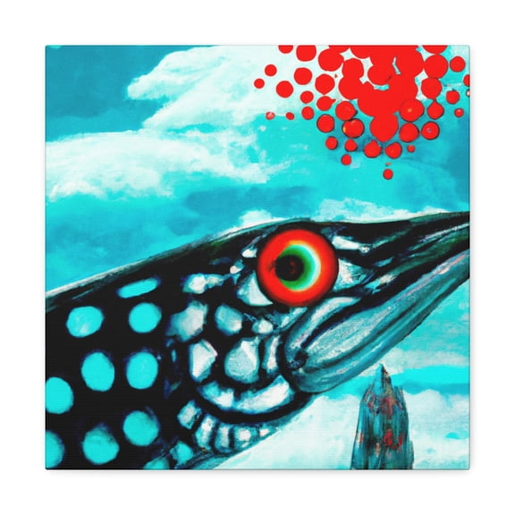 Barracuda Bites Back - Canvas