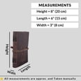 thumbnail image 2 of Madosh, Genuine Leather Handmade Journal Brown Writing Notebook Bound Daily Notepad For Men & Women, 2 of 5
