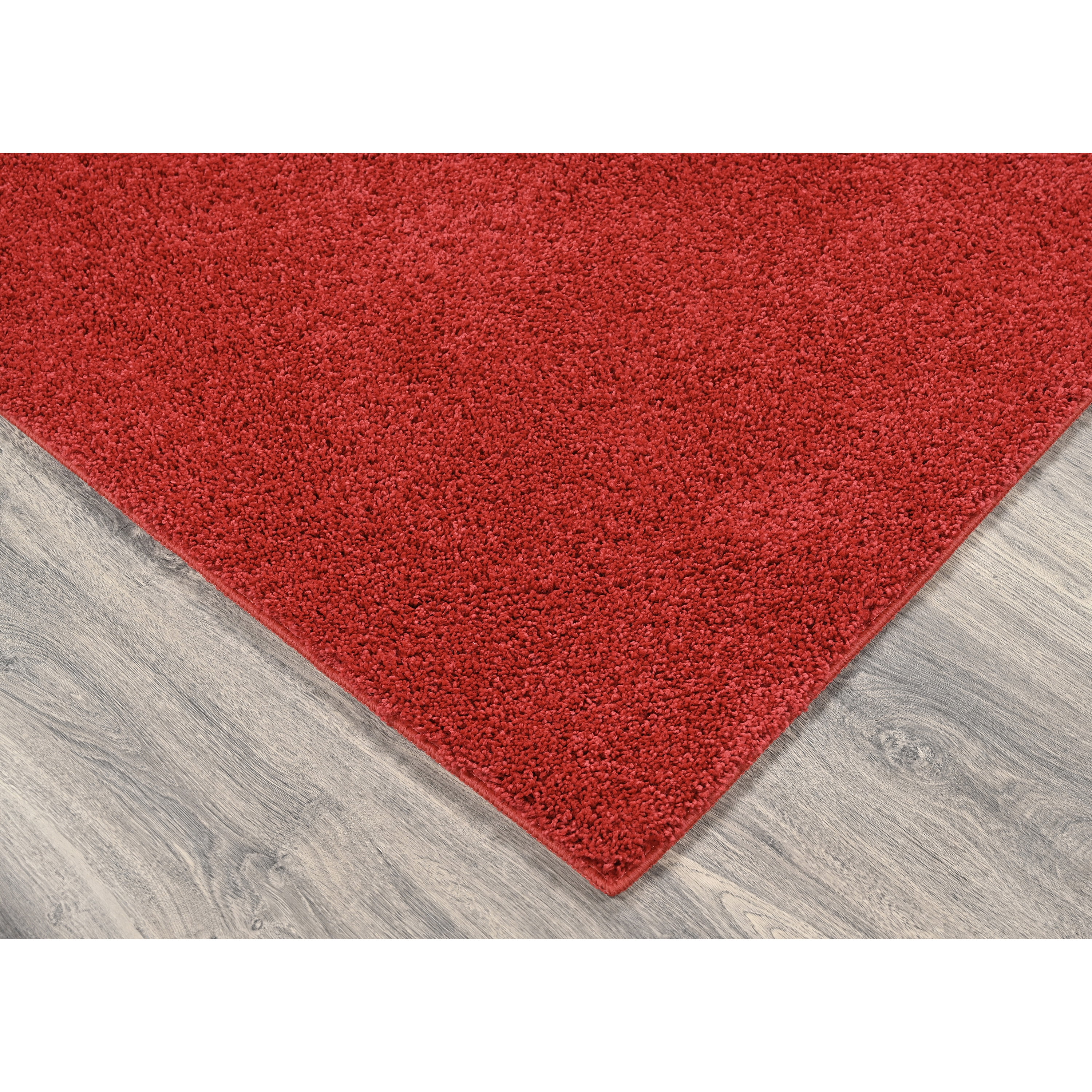 Garland Rug Skyline Shag Chili Red Indoor Area Rug, 4' x 6'