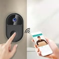 thumbnail image 1 of COFEST HD Night Vision Wireless Video Doorbell with 2-Way Communication, Rechargeable, and APP Control, Easy Installation for Home Security Black, 1 of 8