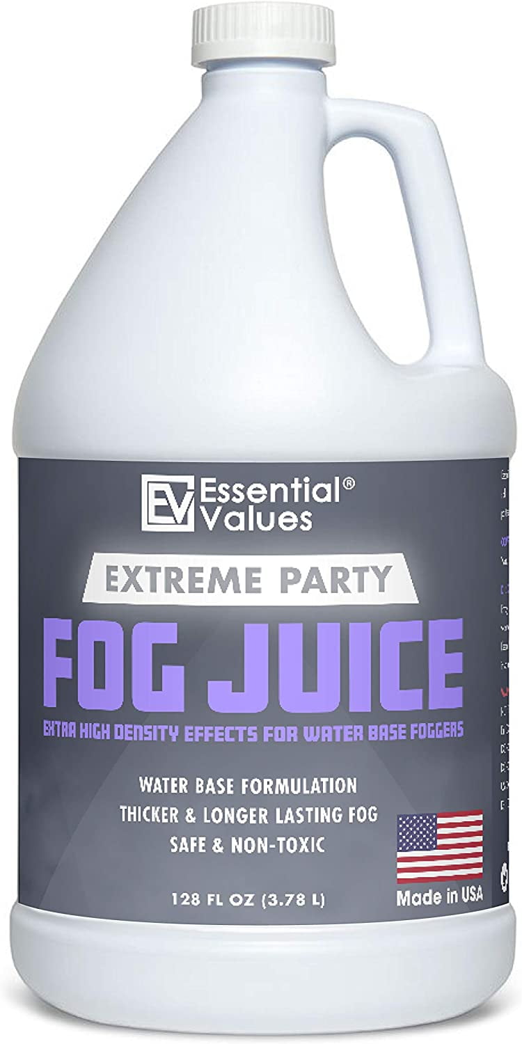 Essential Values Fog Machine Fluid Extreme Density (1 Gallon
