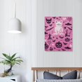thumbnail image 4 of BCIIG Black Cat Fine Art Aesthetic Poster & Print Wall Painting for Living Room Bedroom Office Decor Canvas Print Halloween Theme Home Office Wall Decor 16x20 in, 4 of 5