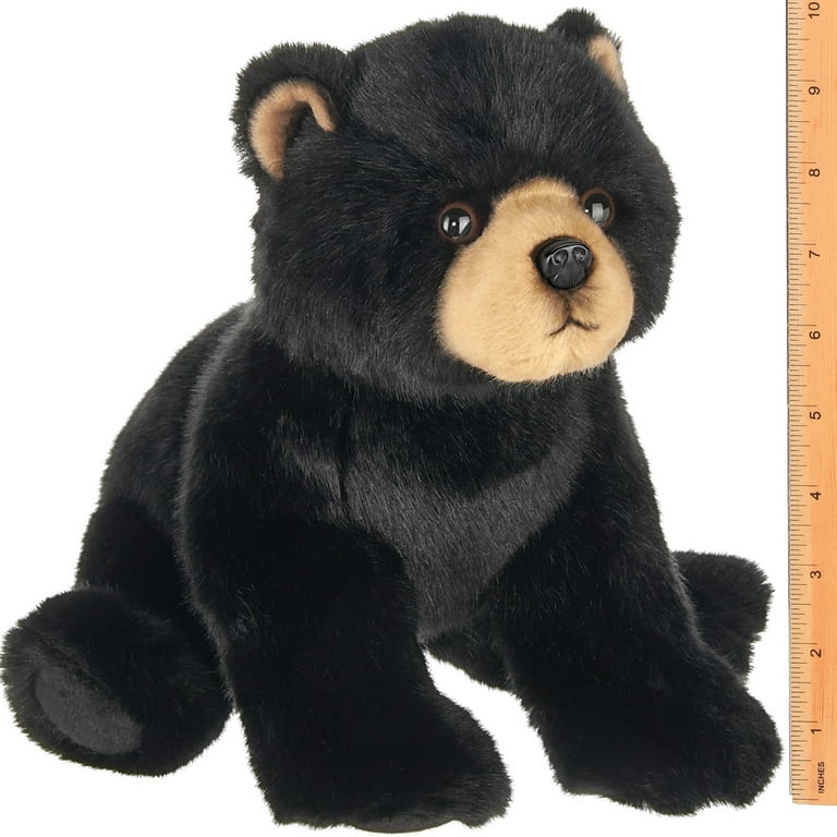 black bear stuffed animal realistic