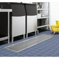 thumbnail image 3 of 18" x 72" Stainless Steel Floor Trough Drain, 14-Gauge with Subway-Style Grating & Removable Drain Basket, NSF Listed (KM-FTG-1872), 3 of 9