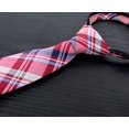 thumbnail image 4 of Spring Notion Cravate à Carreaux Tartan pour Garçon Rouge Moyen, 4 of 4