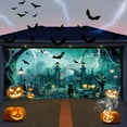 thumbnail image 6 of BNNG Halloween Garage Door Decorations Halloween Large Garage Door Cover, Halloween Garage Wall Decorations for Indoor Outdoor Holiday (180*400cm,300*240cm), 6 of 9