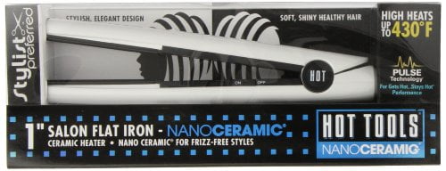 Hot tools 1 inch salon flat iron Clearance