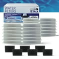 thumbnail image 2 of PET STANDARD Replacement Water Filter & 6 Pack Replacement Pre-Filter Sponges Compatible With VEKEN® 100oz/3L Automatic Pet Fountain, Pack of 12, 2 of 5