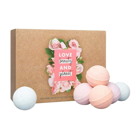 Love Beauty and Planet Bath Bomb 6 Piece Set 23.4oz / 1.4lb