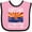 Pink and Black, variant on Inktastic Established February 14, 1912 Arizona Flag Boys or Girls Baby Bib