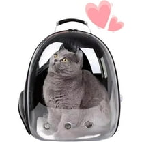 Cat Backpack Cats and Dogs Pet Carrier Hard Suitable for Cats Traveling Cat Bag Carrier Transparent Outdoor Waterproof Spacecraft Pet Backpack Carrier