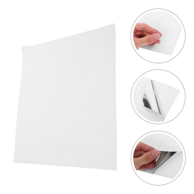 ETHZZLE Easy to Apply Peel and Stick Kitchen Backsplash Tile Self Adhesive Waterproof White Wall Sticker