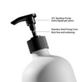thumbnail image 6 of Dish Soap Dispenser for Kitchen Sink,Glass Kitchen Hand Soap Dispenser,Modern Farmhouse Soap Dispenser for Kitchen Sink Decor (kitchen set white and black ), 6 of 6
