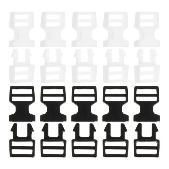 Raindrops 20 Pcs Mini Doll Buckle Doll Making Supplies Doll Accessory 1.1X0.8cm