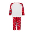 thumbnail image 3 of Family Matching Christmas Pajamas Santa Claus Printed Holiday Sleepwear Loungewear Matching Pjs Set, 3 of 7