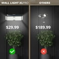 thumbnail image 3 of Bell + Howell Bionic Wall Light XL Pro Outdoor Solar Powered Light Motion Sensor 1000 Lumens LED, 3 of 10