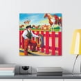 thumbnail image 3 of Hitching Post - Rococo - Canvas, 3 of 10