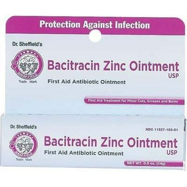 Dr. Sheffield's ZINC BACITRACIN OINTMENT 1/2oz. - Walmart.com - Walmart.com