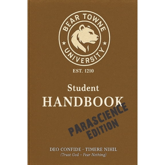 Bear Towne University Student Handbook, (Paperback)
