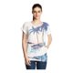 thumbnail image 2 of Sudadera Roxy Gone Going para mujer, blanca, grande Roxy Camisa de entrenamiento, 2 of 2
