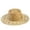Beige, variant on AJGRHE Classic Panama Sun Hat For Summer Wide Brim Boater Beach Outdoor Travel Beige One Size