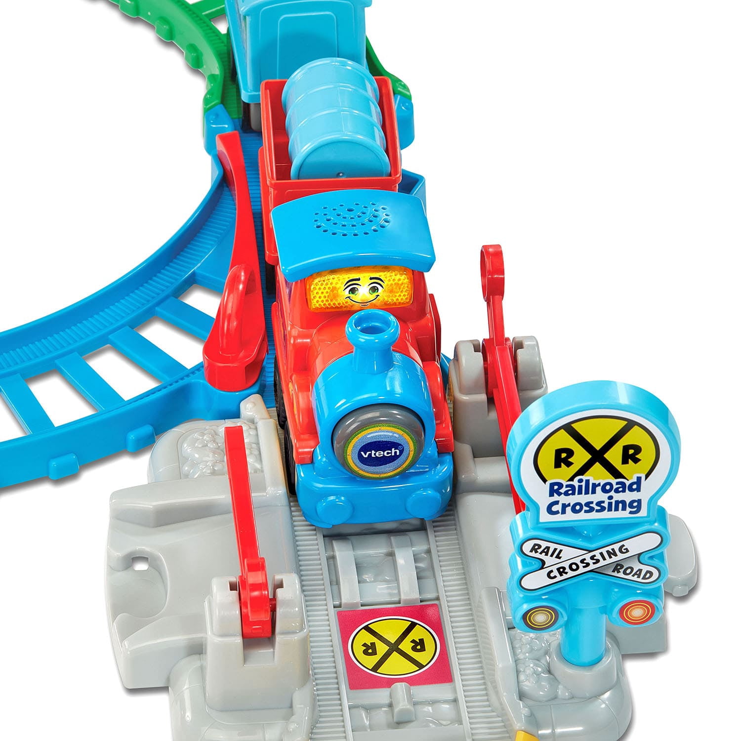VTech® My First Motorized Train Set with SmartPoint Train - English Version, 1.5+ Yrs