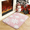 Pink, variant on Christmas Snowflake Shaggy Area Rug, Non-Slip Soft Plush Indoor Doormat, Washable Holiday Decor Floor Carpet for Bedroom Fireplace Entryway Home Xmas Decoration