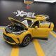 thumbnail image 4 of 1:18 TOYOTA CHR C-HR SUV coche en miniatura de aleación Diecast vehículos de Metal modelo de coche colección de simulación escala en miniatura juguetes para niños regalos, 4 of 5