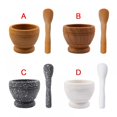 thumbnail image 2 of Garlic Herb Spice Mixing Grinder Crusher Kitchen Bowl Smashing Tools-4 inch Spice Grinder Mortar and Pestle Set for Kitchen, 2 of 6